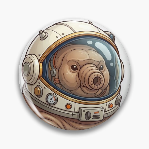 Item preview, Astronaut Tardigrade Water Bear designed and sold by J&K.