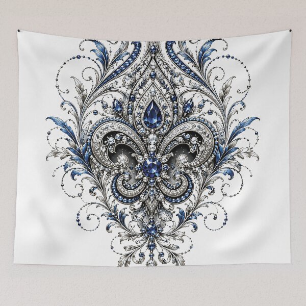 Item preview, Royal Baroque Damask Jewels Ornamental Designs designed and sold by Gold Turtle  Lina.