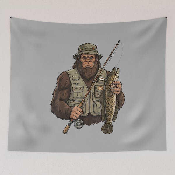 Item preview, Snakehead Bigfoot Fisher designed and sold by ArleneRowe.