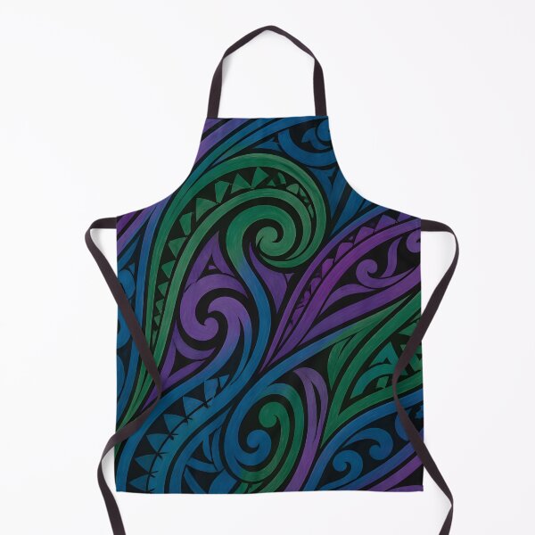 Item preview, New Zealand Māori Paua Pattern Koru Design 902 designed and sold by GrinGalore.