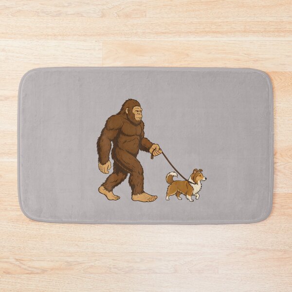 Item preview, Bigfoot Shetland Sheepdog Retro Sheltie designed and sold by mjohnson9.