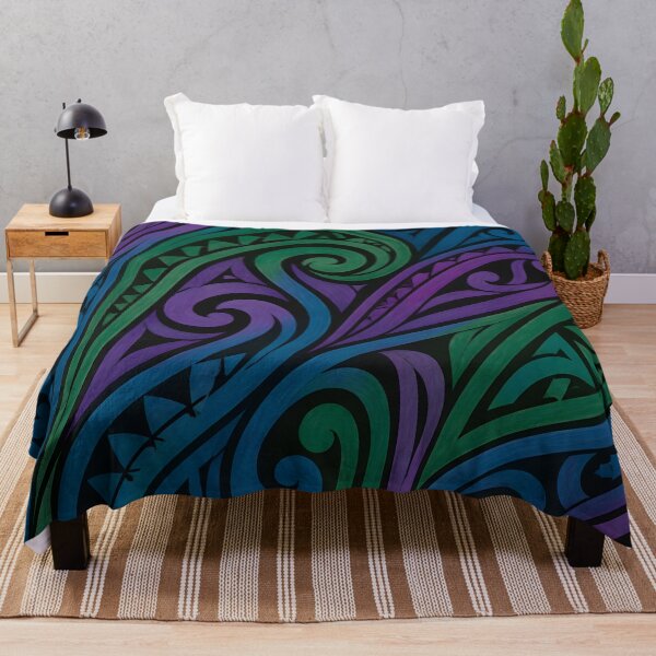 Item preview, New Zealand Māori Paua Pattern Koru Design 902 designed and sold by GrinGalore.