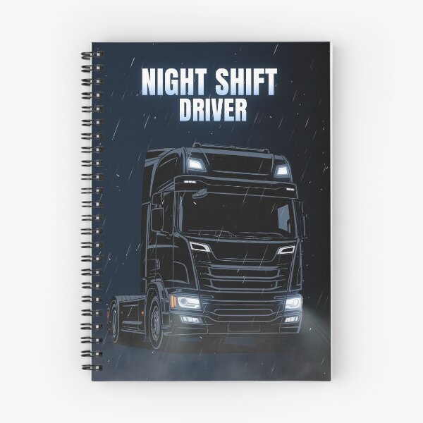 Item preview, Night Shift Driver Euro Truck Neon Lights Trucker Design designed and sold by PXEpic.