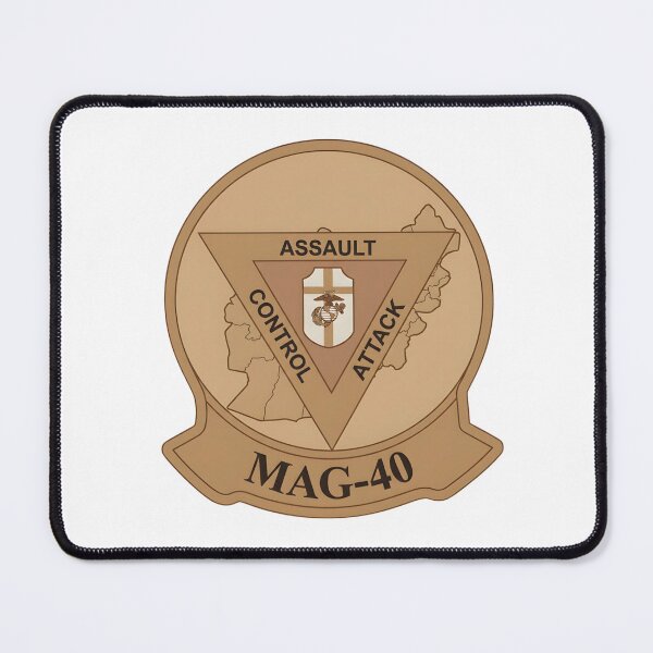 Item preview, Marine Aircraft Group 40 Desert Tactical Insignia designed and sold by CharlieDesings.