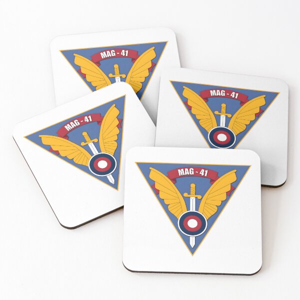 Item preview, Marine Aircraft Group 41 Triangular Aviation Insignia designed and sold by CharlieDesings.