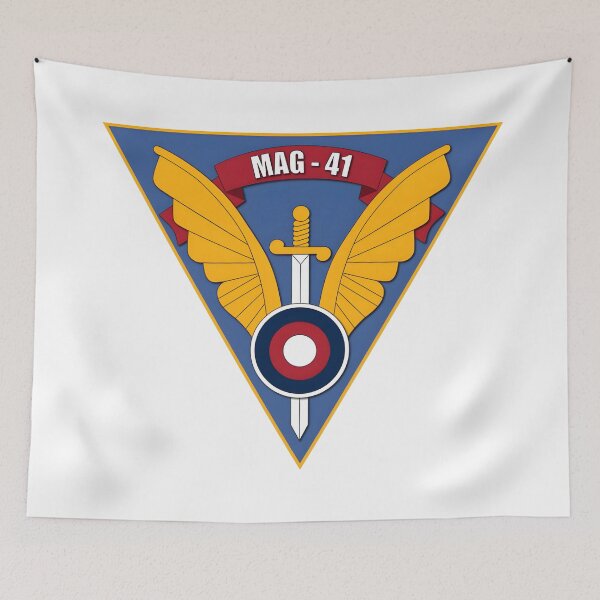 Item preview, Marine Aircraft Group 41 Triangular Aviation Insignia designed and sold by CharlieDesings.