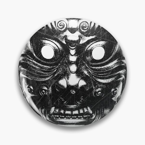 Item preview, Fierce Japanese Samurai Somen Mask Neck Guard designed and sold by Ghoul Enterprises.