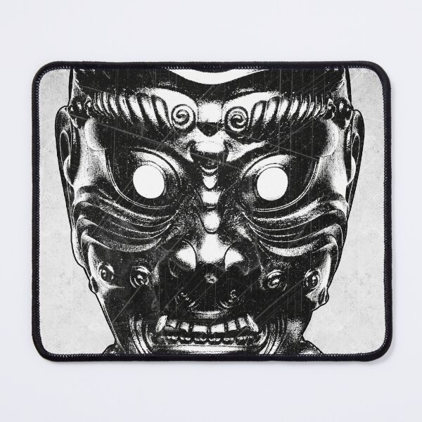 Item preview, Fierce Japanese Samurai Somen Mask Neck Guard designed and sold by Ghoul Enterprises.