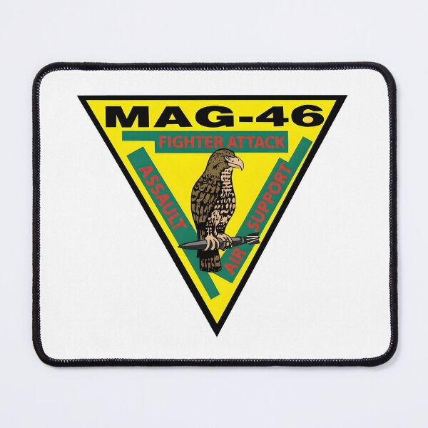 Item preview, Marine Aircraft Group 46 Triangular Deactivation Insignia designed and sold by CharlieDesings.