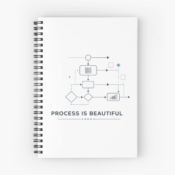 Item preview, Process Is Beautiful Minimal Workflow Systems Thinking Business T-Shirt designed and sold by warlistop.