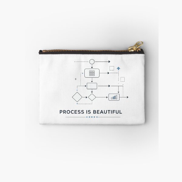 Item preview, Process Is Beautiful Minimal Workflow Systems Thinking Business T-Shirt designed and sold by warlistop.