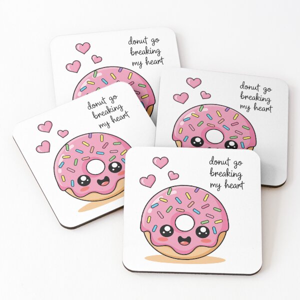 Item preview, Donut go breaking my heart designed and sold by Fabrikola.