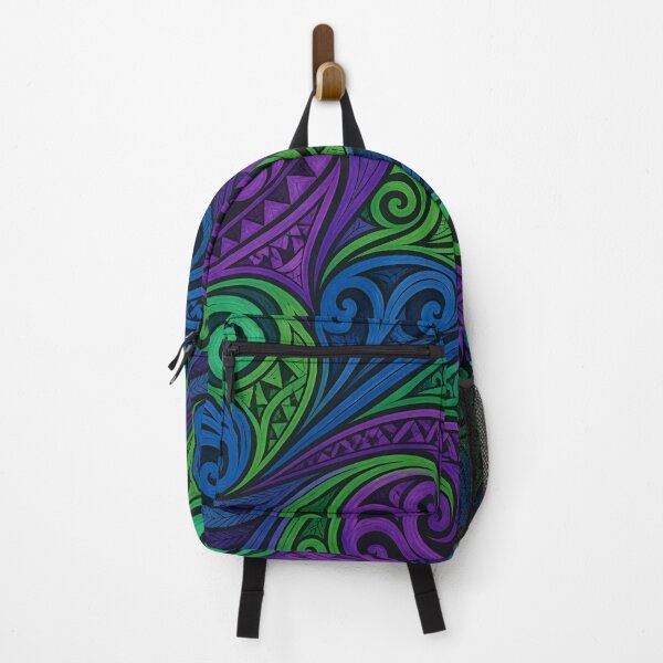 Item preview, New Zealand Māori Paua Pattern Koru Design 903 designed and sold by GrinGalore.