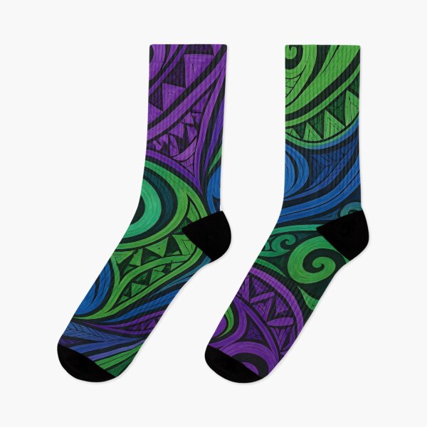 Item preview, New Zealand Māori Paua Pattern Koru Design 903 designed and sold by GrinGalore.