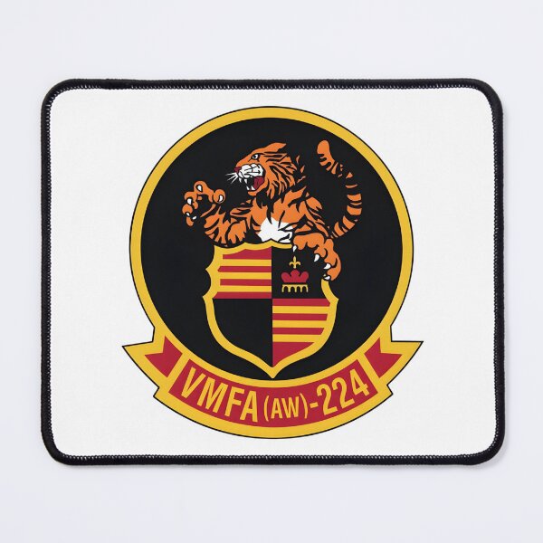 Item preview, VMFA(AW)-224 Marine All Weather Fighter Attack Squadron Insignia designed and sold by CharlieDesings.