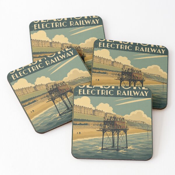 Item preview, Brighton Seashore Electric Railway designed and sold by The Deco Bureau.