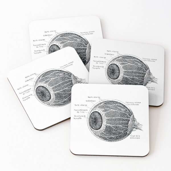 Item preview, Medical eye anatomy designed and sold by Anne Londez Studio.