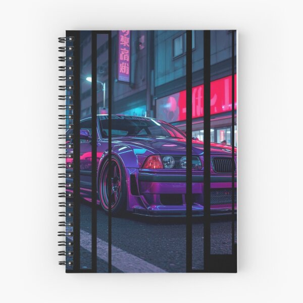 Item preview, B.W the Power of the 3 coupe with wide body kit, street racing vibe, high contrast neon colors 28 designed and sold by Neon G.