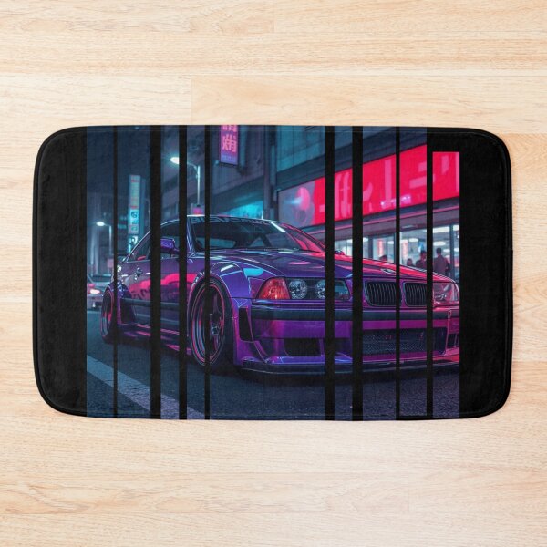 Item preview, B.W the Power of the 3 coupe with wide body kit, street racing vibe, high contrast neon colors 28 designed and sold by Neon G.