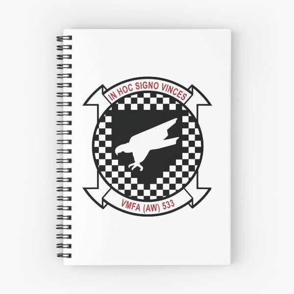 Item preview, VMFA(AW)-533 Marine All Weather Fighter Attack Squadron Insignia designed and sold by CharlieDesings.