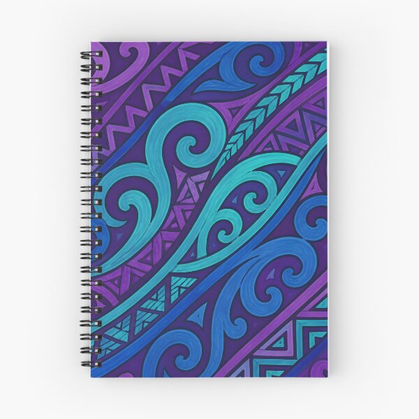 Item preview, New Zealand Māori Paua Pattern Koru Design 904 designed and sold by GrinGalore.