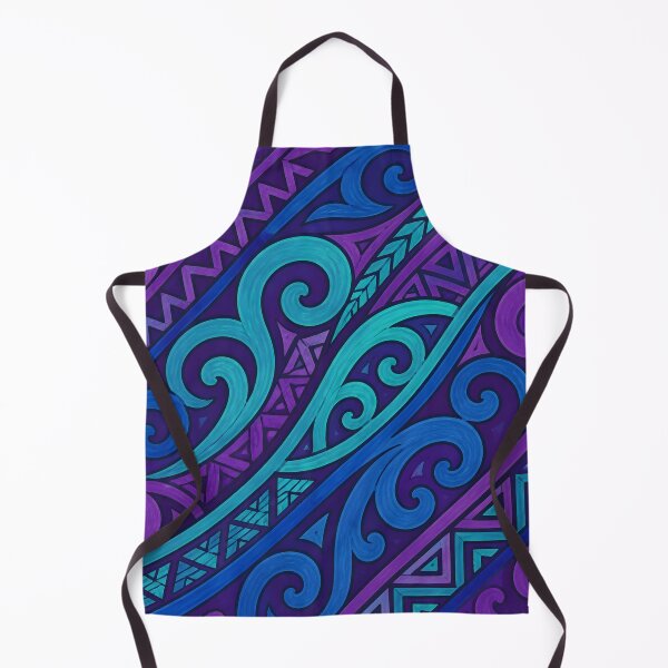Item preview, New Zealand Māori Paua Pattern Koru Design 904 designed and sold by GrinGalore.