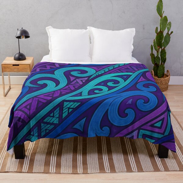 Item preview, New Zealand Māori Paua Pattern Koru Design 904 designed and sold by GrinGalore.