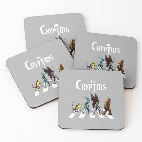 Item preview, The Cryptids Bigfoot Mothman Wendigo Chupacabra Creatures Small designed and sold by ArleneRowe.