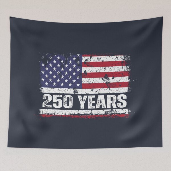 Item preview, 250 Years America Retro Flag 250th Anniversary Independence Celebration  designed and sold by Artycom.