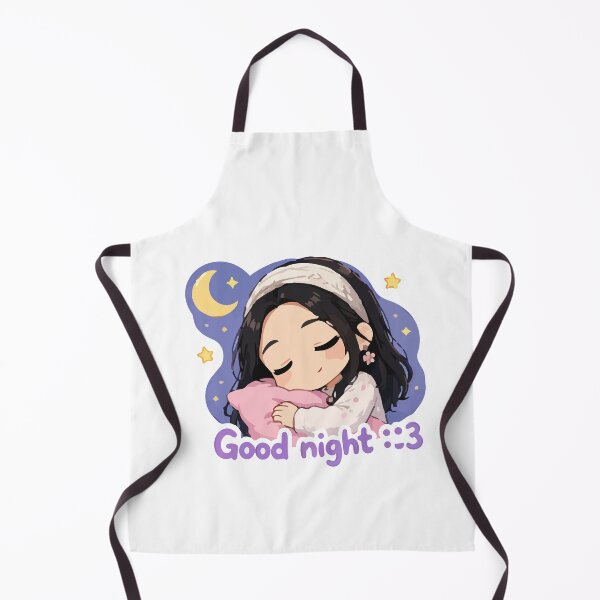 Item preview, Sleepy Kawaii Anime Character – Cute Chibi Night Illustration designed and sold by MarWachaN.