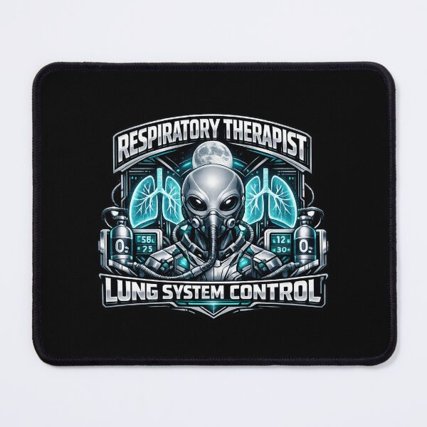 Item preview, Cool Cyberpunk Alien Respiratory Therapist Lung System Control Graphic for National Respiratory Care Week designed and sold by ClinicalHubs.