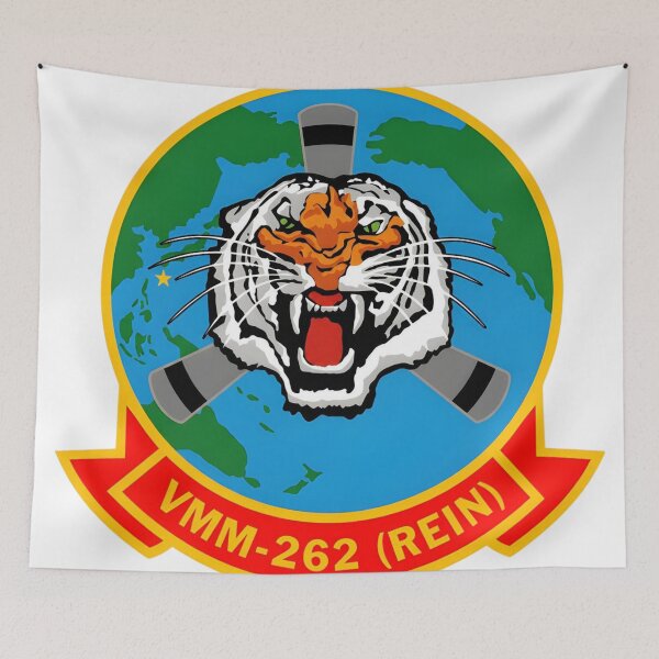 Item preview, Marine Medium Tiltrotor Squadron 262 (VMM-262) Reinforced Insignia designed and sold by CharlieDesings.
