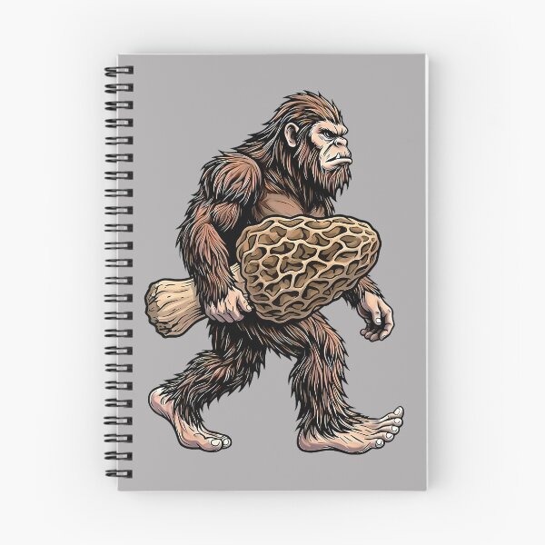 Item preview, Bigfoot Carrying Morel Mushroom Funny Sasquatch Foraging designed and sold by GreggRoss.