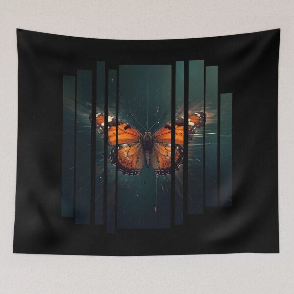 Item preview, Butterfly glitching mid-flight 3 designed and sold by Neon G.