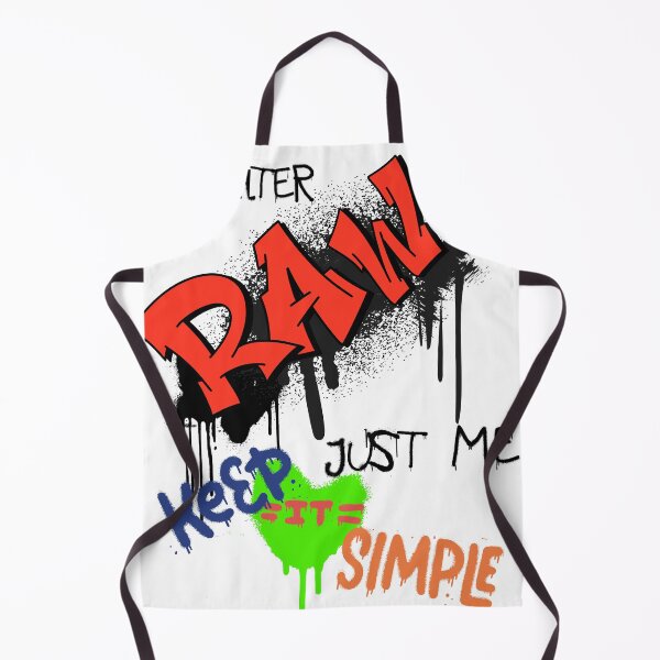Item preview, Raw No Filter Keep It Simple - Cool Graffiti Streetwear designed and sold by thazinart.