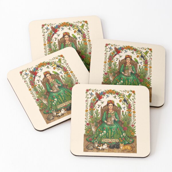 Item preview, Frida Kahlo Forest Animals designed and sold by TeeARTHY.