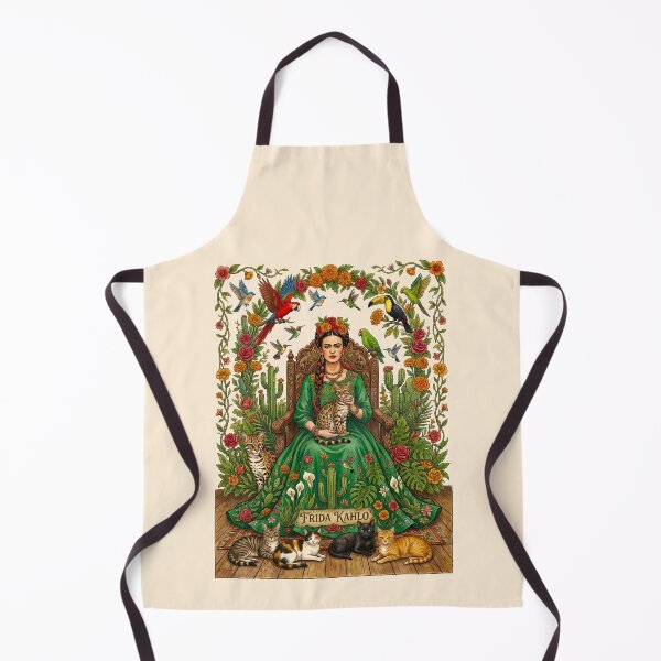 Artikelvorschau, Frida Kahlo Waldtiere entworfen und verkauft von TeeARTHY.