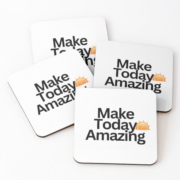 Item preview, Make Today Amazing | Positive Mindset Quote designed and sold by Noxivora.