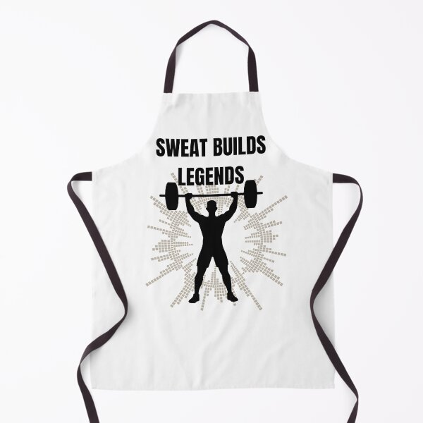 Item preview, Sweat Builds Legends -Gym Motivation Workout Design designed and sold by Palette _Vibes.