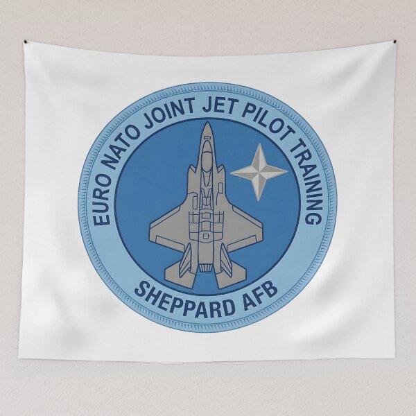 Item preview, Euro-NATO Joint Jet Pilot Training (ENJJPT) Sheppard AFB Insignia designed and sold by CharlieDesings.
