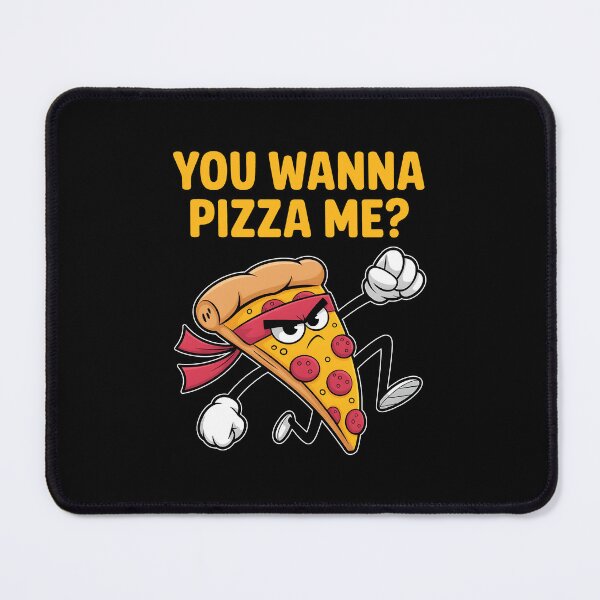 Item preview, Funny You Wanna Pizza Me? designed and sold by Randomera.