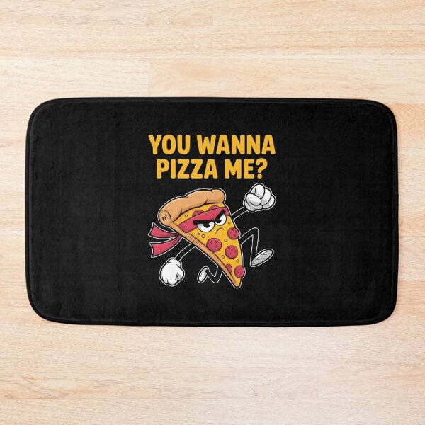 Item preview, Funny You Wanna Pizza Me? designed and sold by Randomera.
