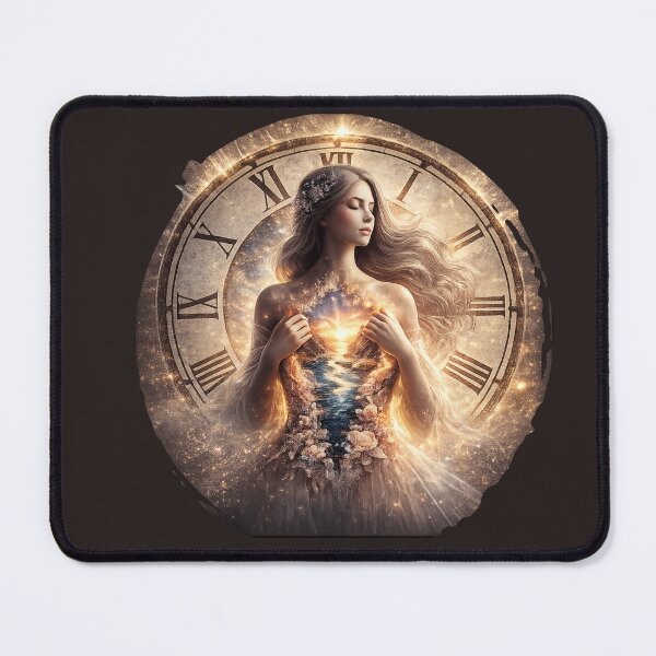 Item preview, Golden Celestial Princess Eternal Timepiece designed and sold by Chaos Kitten Emporium.