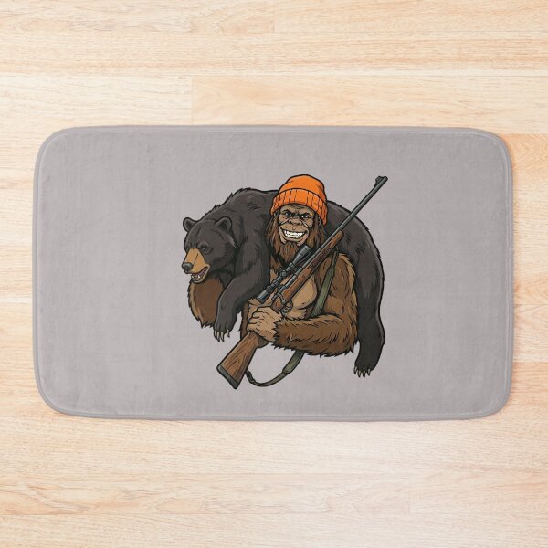 Item preview, Black Bear Hunting Bigfoot Sasquatch Hunter Deer Season Long Sleeve designed and sold by mjohnson9.
