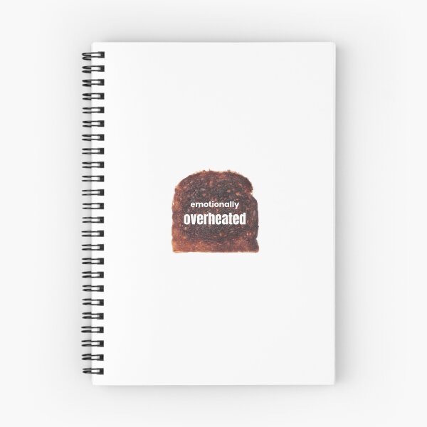 Item preview, Emotionally overheated toast sticker designed and sold by CHIRONDesignerwannabe.