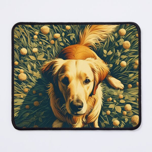 Item preview, Golden Retriever, Ai Generated Art designed and sold by ACC .