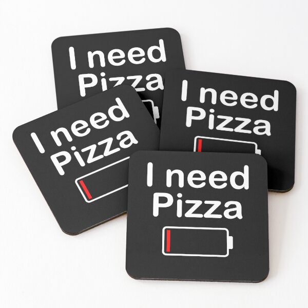 Item preview, I Need Pizza Recharge Italian Food Funny Pizza designed and sold by Randomera.
