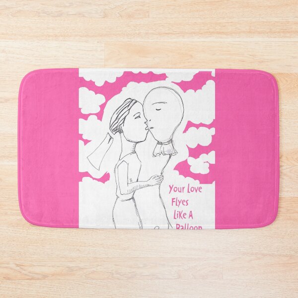 Item preview, Your Love Flies Like A Balloon (Original Ink Drawing by ACCI) designed and sold by VanyssaGraphics.