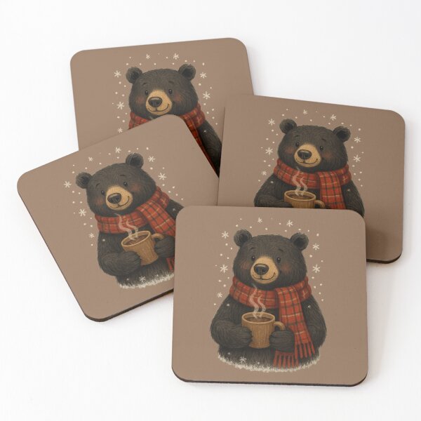Item preview, Cosy Winter Bear designed and sold by ChirpInc.
