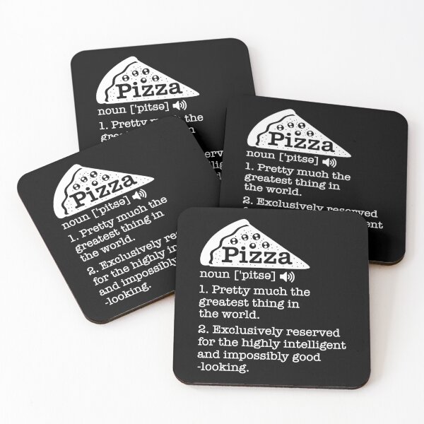 Item preview, Pizza Definition Pizza Explanation designed and sold by Randomera.